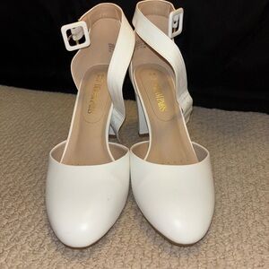 Elegant White Women's Heels